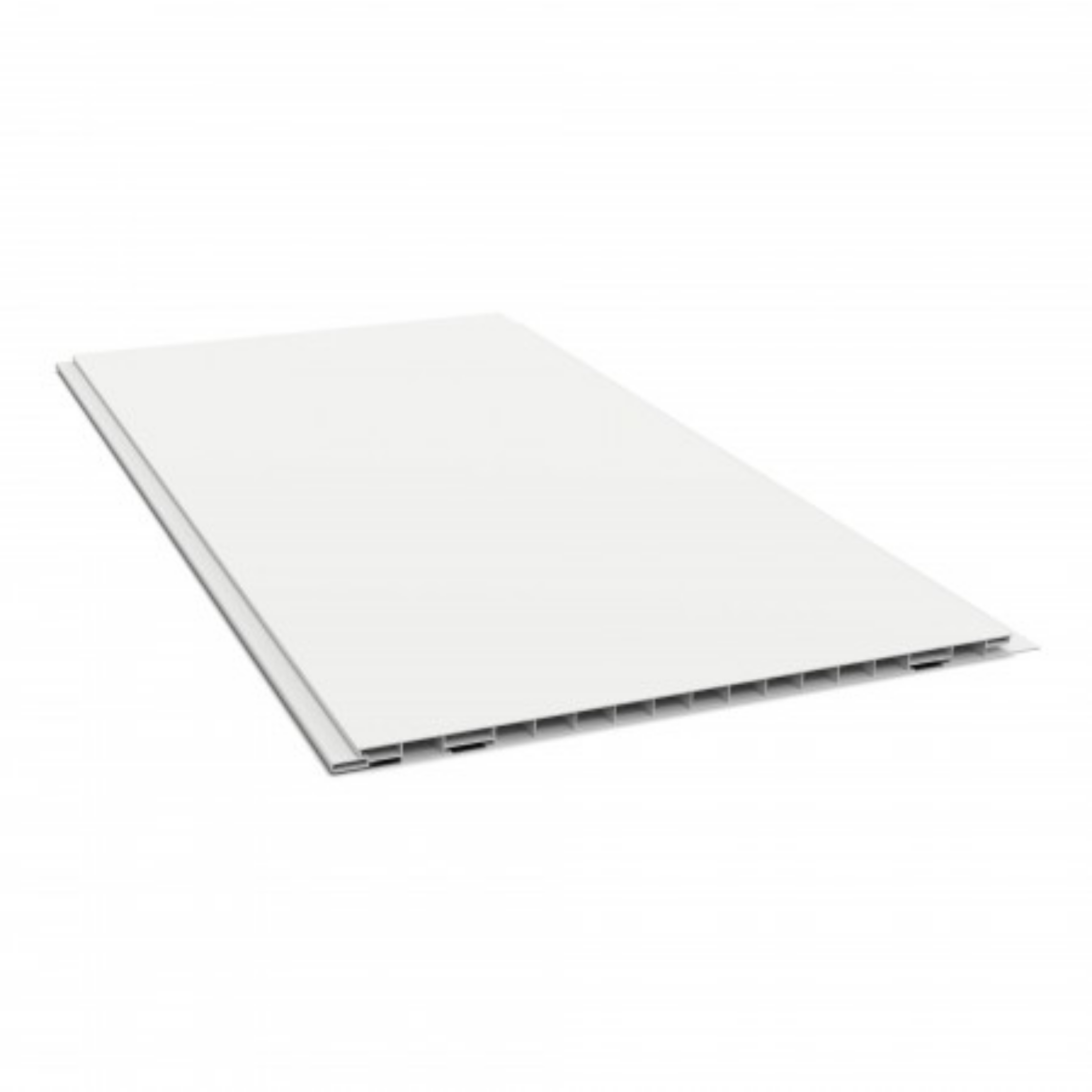 Imagen de Panel de Revestimiento PVC Blanco 25x300 cm - 8 mm | Machihembrado