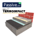 Imagen de 12 m2 de Panel med.madera GRAFIPOL ® TERMOIMPACT ®, de 60mm. Formato 600X2000 12m2..