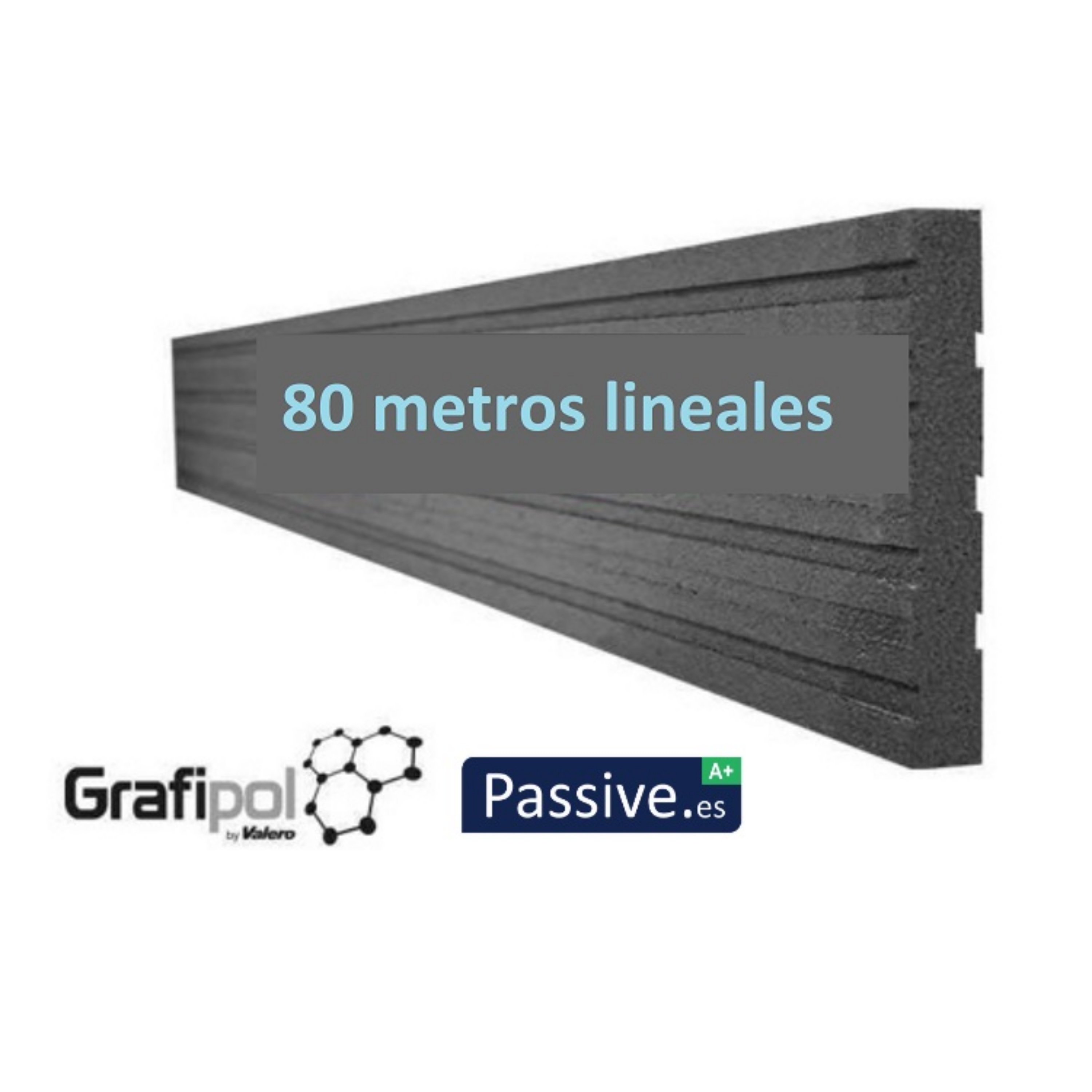 Imagen de Frente de forjado GRAFIPOL ® , espesor (# 30mm). Formato [300X2000] [80ml.].