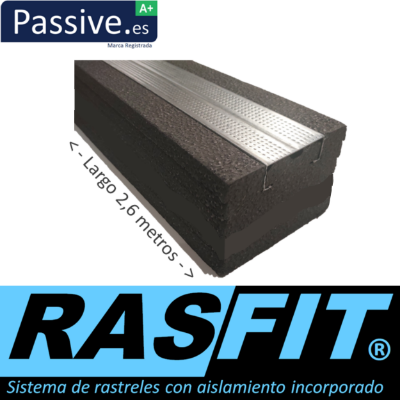 Imagen de Perfil Rasfit de 82mm x 2.6 metros de largo