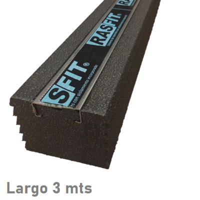 Imagen de Perfil Rasfit de 82mm x 3 metros de largo