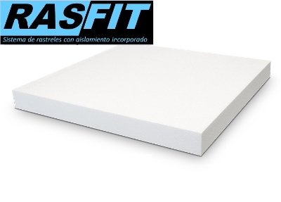 Imagen de Panel de EPS GV Estabilizado para sistema Rasfit Exterior, espesor (# 50mm). Formato [1000X500]