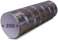 Imagen de ENCOFRADO PILAR REDONDO TUBOTEC LISO #DIÁMETRO=350 #LARGO=3000.