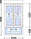 *SERIE: PVC 70 - OSCILOBATIENTE  *MEDIDAS: 1000 X 1840 MM  *TONALIDAD: BLANCO  *VIDRIOS EMPLEADOS: - PLANITHERM 4S® 4MM / 12 ARGÓN / 4+4.2 CP  *CONJUNTOS EMPLEADOS: - OSCILOBATIENTES - CAJÓN DE 185 - PERSIANA ACCIONADA POR CINTA