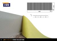 Imagen de MI202607   LAMINA HV MOD.F29 3985 1215 #LADO A=3985 #LADO B=1215.