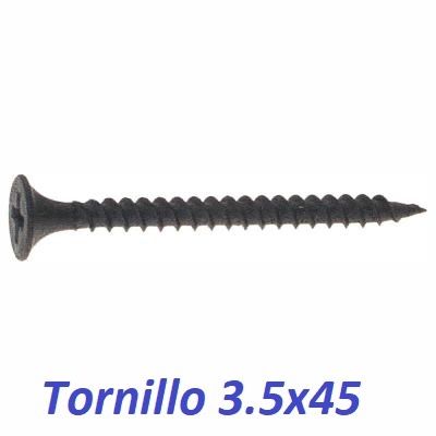 Imagen de Tornillo de 3.5x35 fosfatado auto-roscante ( 500 uds )