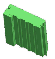 Imagen de Barra de ISOMARCO-190 para ventanas CON persiana, PROF: 190mm