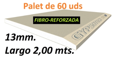 Imagen de PALET GYPSOTECH STD de medidas 13 x 2000 x 1200 mm. (60 placas)