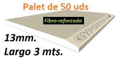 Imagen de PALET GYPSOTECH STD de medidas 13 x 3000 x1200 mm. (50 placas)
