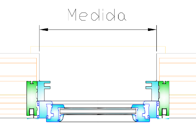 Imagen de Isomarco precortado en kit, profundidad = 140mm. *Para ventanas con cajón de persiana