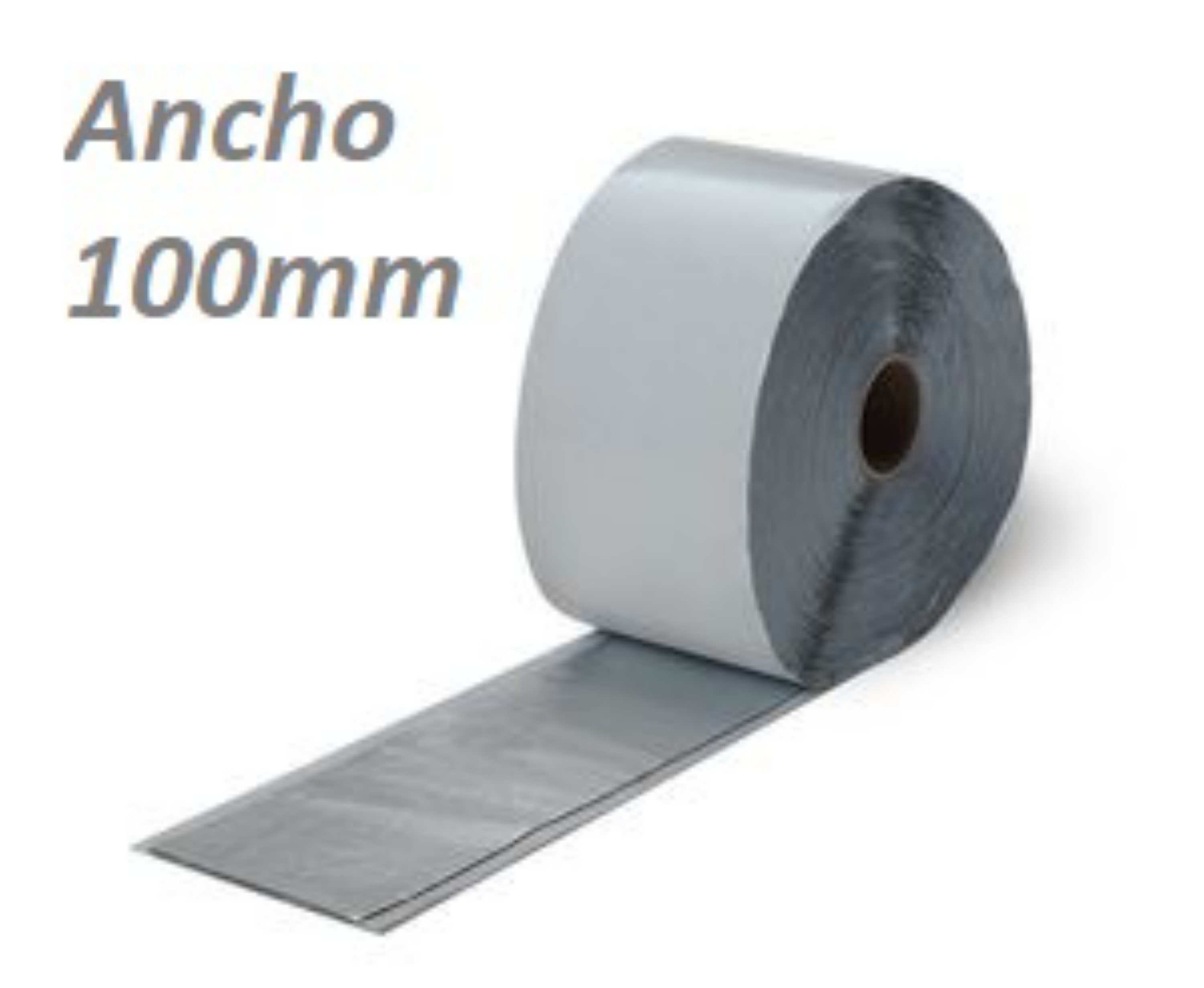 Imagen de ME402 Membrana butilo-aluminio, 100x1,2 mm ( rollo de 25 metros ).