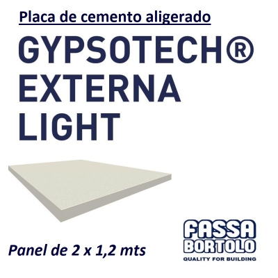 Imagen de GYPSOTECH EXTERNA LIGHT 13mm de 2metros - L00XL03200EI