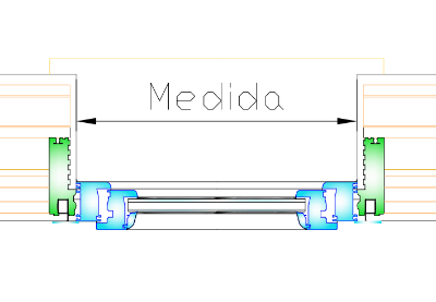 Imagen de Isomarco precortado en kit, profundidad = 180mm.