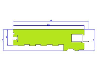 Imagen de Isomarco precortado en kit, profundidad = 180mm.