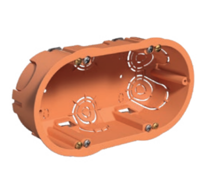 Imagen de Caja de Mecanismos Universal Empotrable para Pladur doble