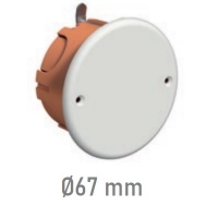 Imagen de Caja de registro para tabiquería hueca IP20 de 67mm.