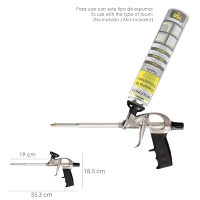 Imagen de Pistola Para Espuma Poliuretano Con Adaptador PTFE