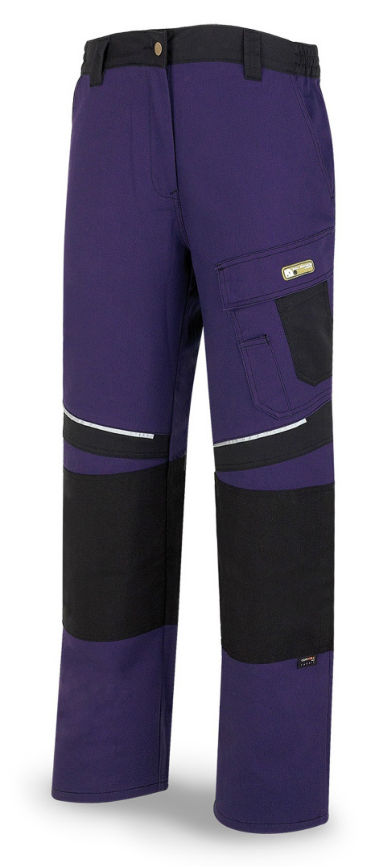 Imagen de Pantalón tergal canvas 245 g. Color Azul marino / negro