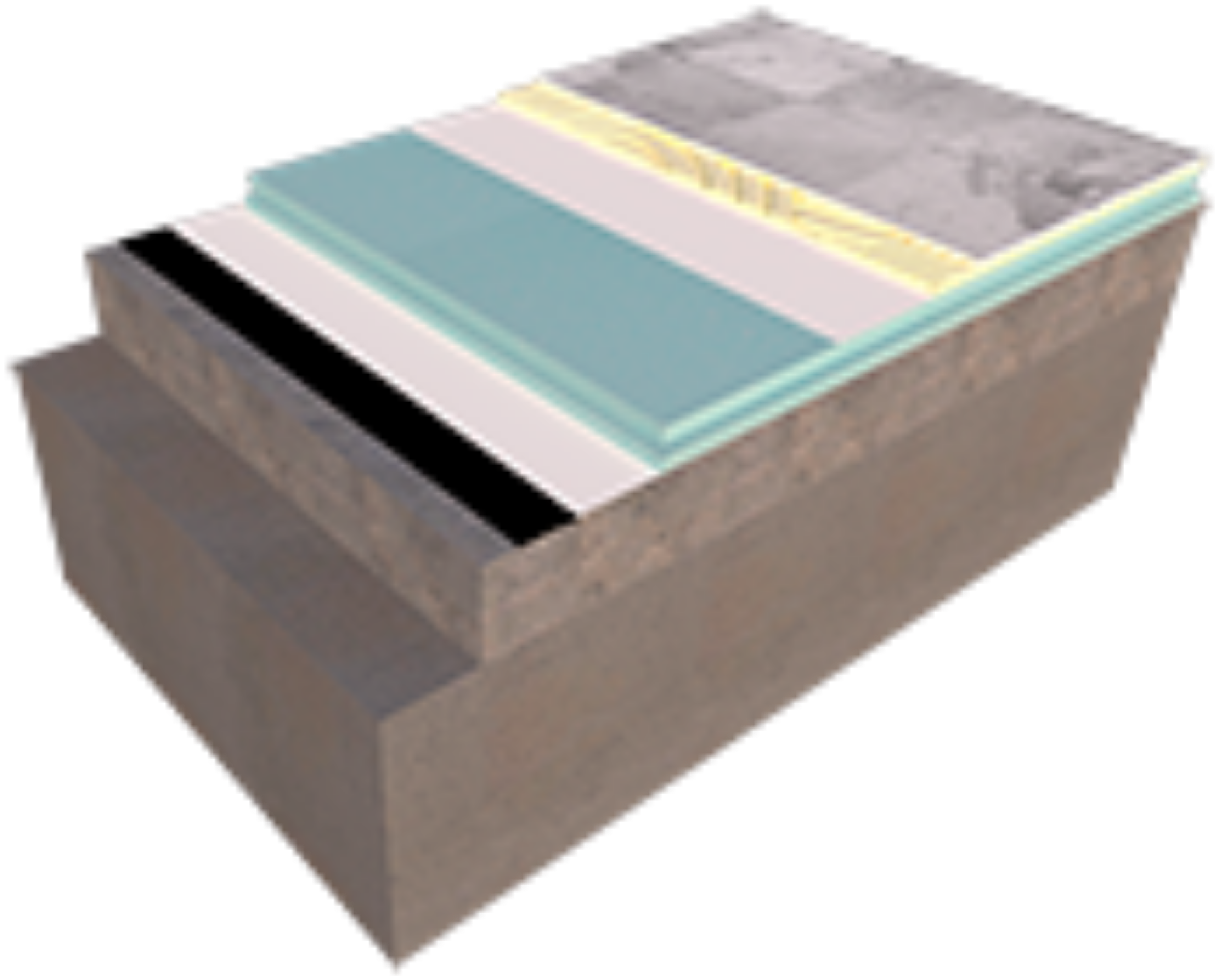 Imagen de 1 placa de aislamiento DONPOL ® VERDE, espesor 20mm. Formato 100 X 100 cms