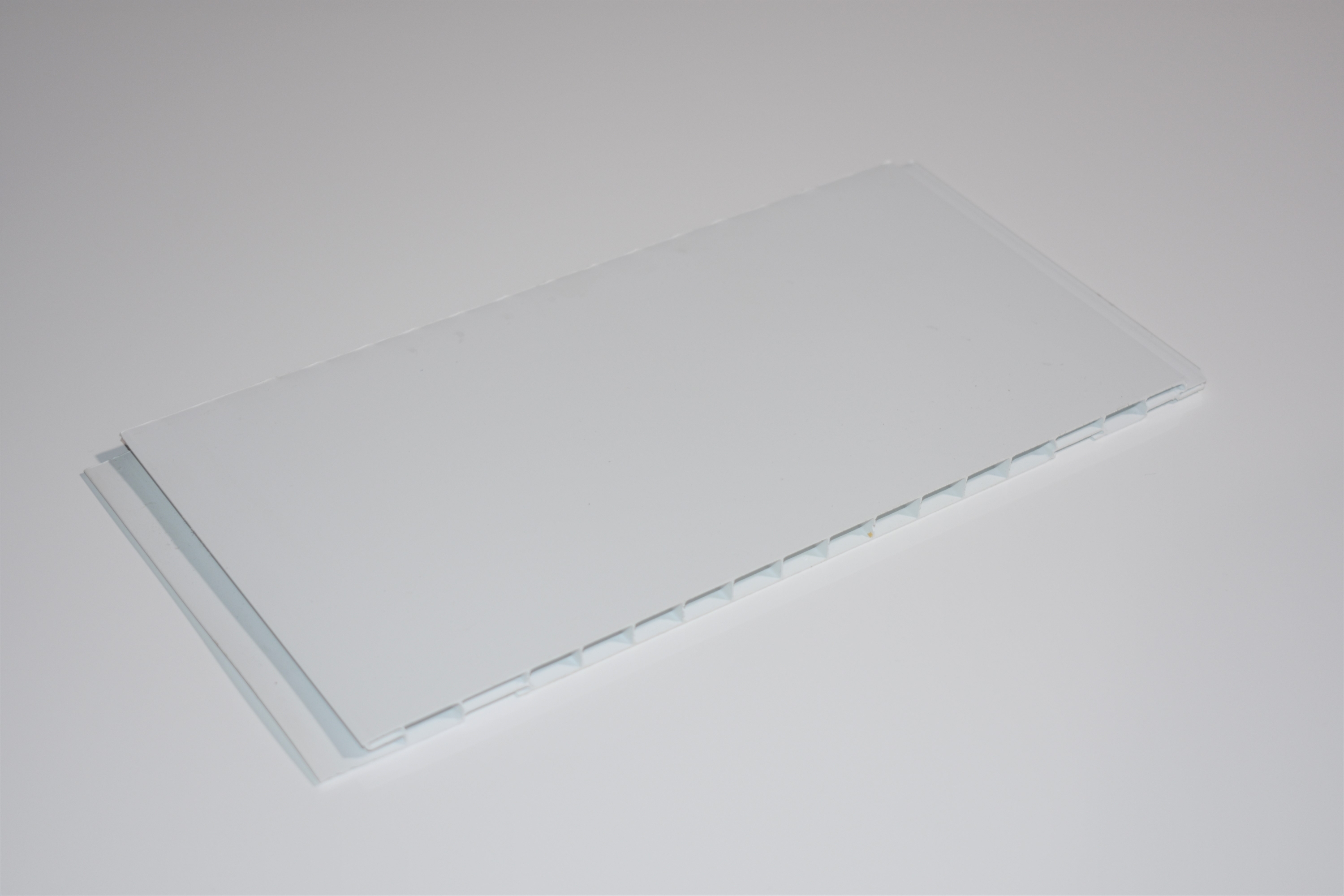 Imagen de 1 Panel de revesimiento de pvc color blanco 0.25 x 3 mts