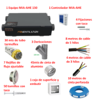 Imagen de Pack recuperador 150 m3 - kit 4+1