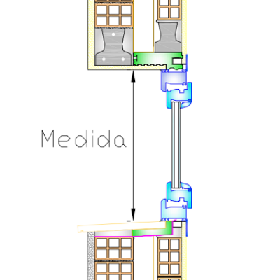 Imagen de Isomarco precortado en kit, profundidad = 120mm.