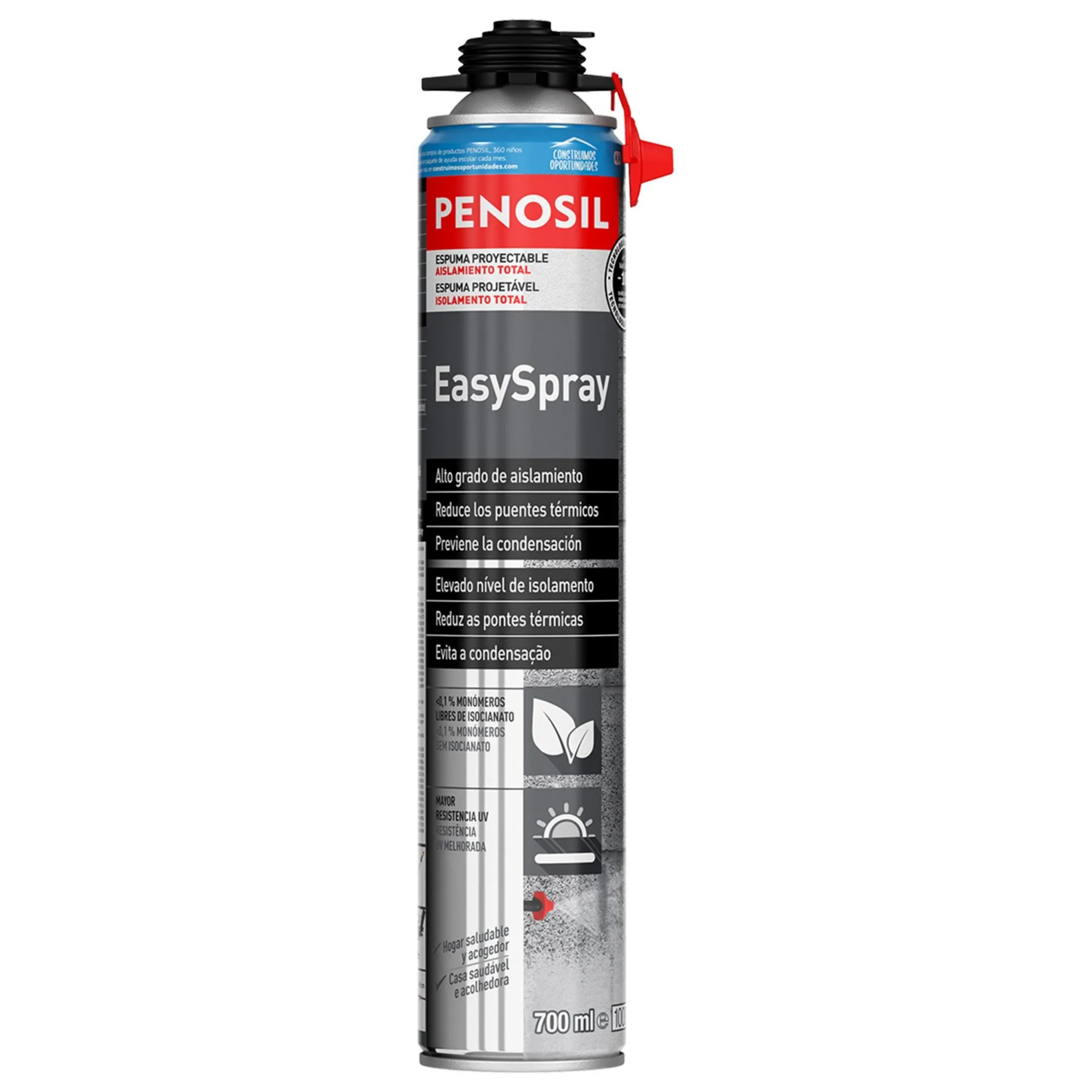 Imagen de Espuma de poliuretano proyectable PENOSIL Easyspray 700 ml