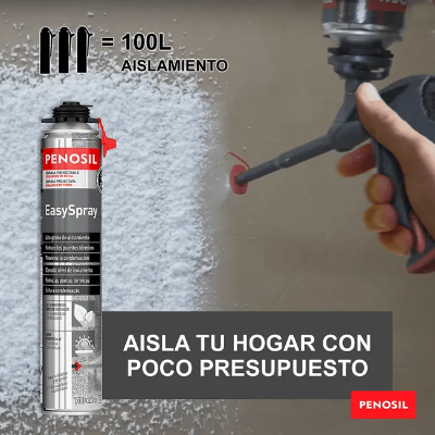 Imagen de Espuma de poliuretano proyectable PENOSIL Easyspray 700 ml