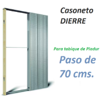 Imagen de Casoneto para puerta de 72 en tabique de pladur