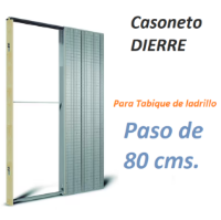 Imagen de Casoneto para puerta de 82 en ladrillo