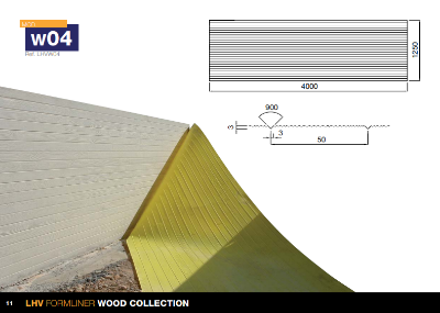 Imagen de MI202592   LAMINA HV MOD.W04 #LADO A=4000 #LADO B=1250.