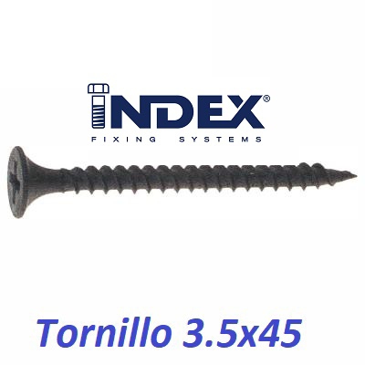 Imagen de 500 Tornillos de 3.5x45 fosfatado