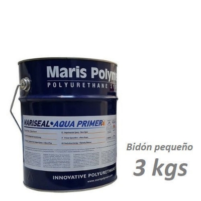 Imagen de MARISEAL AQUA PRIMER Componente A - 3kg. IMPRIMACIÓN BI-COMPONENTE PARA TAPAR LOS POROS. 