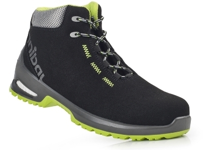 Imagen de Bota mod. "MINERVA" color negro/verde lima, TALLA 38