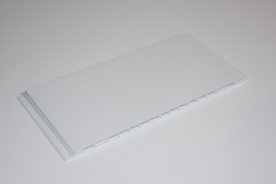 Imagen de 1 Panel de revesimiento de pvc color blanco 0.25 x 2.6 mts