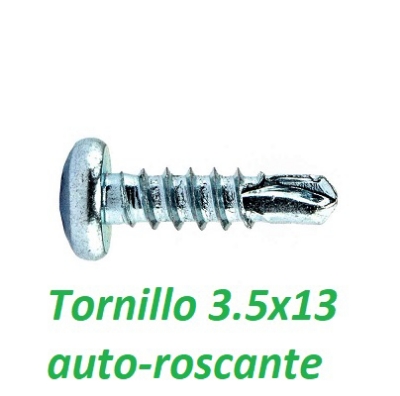 Imagen de 1000 Tornillos de 3.5x13 autoroscantes