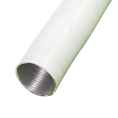 Imagen de Tubo Aluminio Compacto Blanco Ø 100 mm. / 5 metros