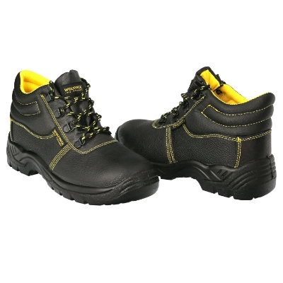 Imagen de Botas Seguridad S3 Piel Negra Wolfpack  Nº 43 Vestuario Laboral,calzado Seguridad, Botas Trabajo. (Par)