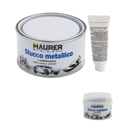 Imagen de Masilla Reparadora Metales 500 Ml. Con Endurecedor. Masilla Metal, Masilla Reparacion Coches, Masilla Metalica.
