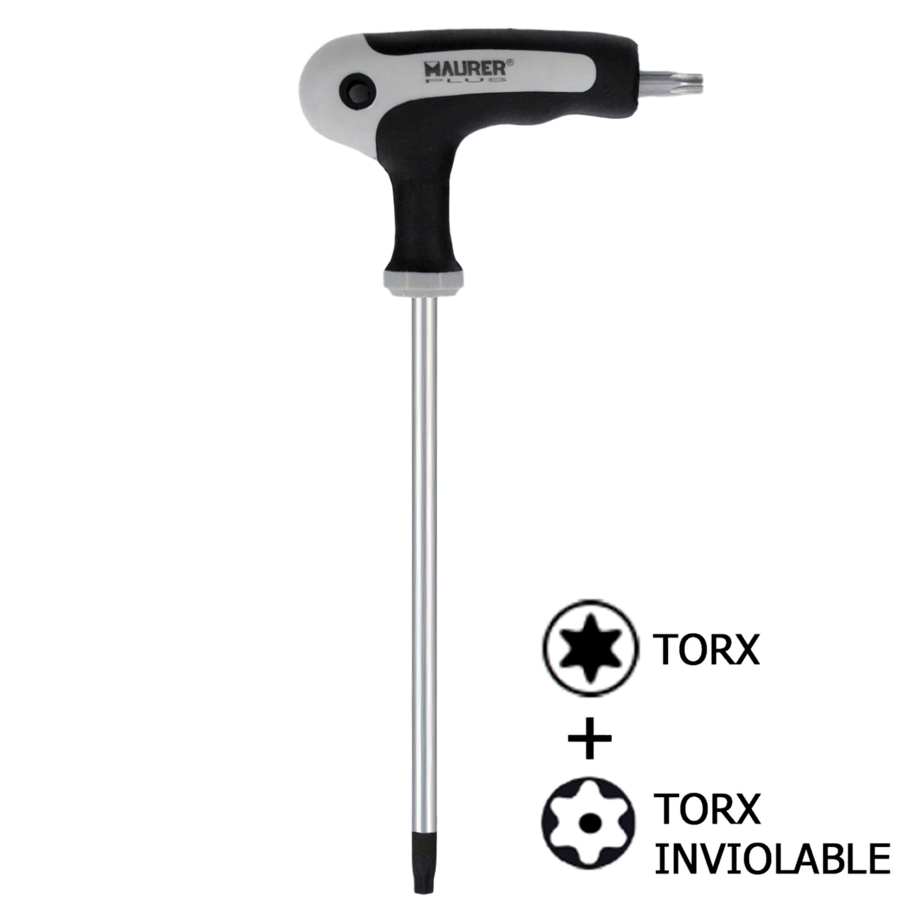 Imagen de Llave Torx Maurer Con Mango "T" T15 Inviolable