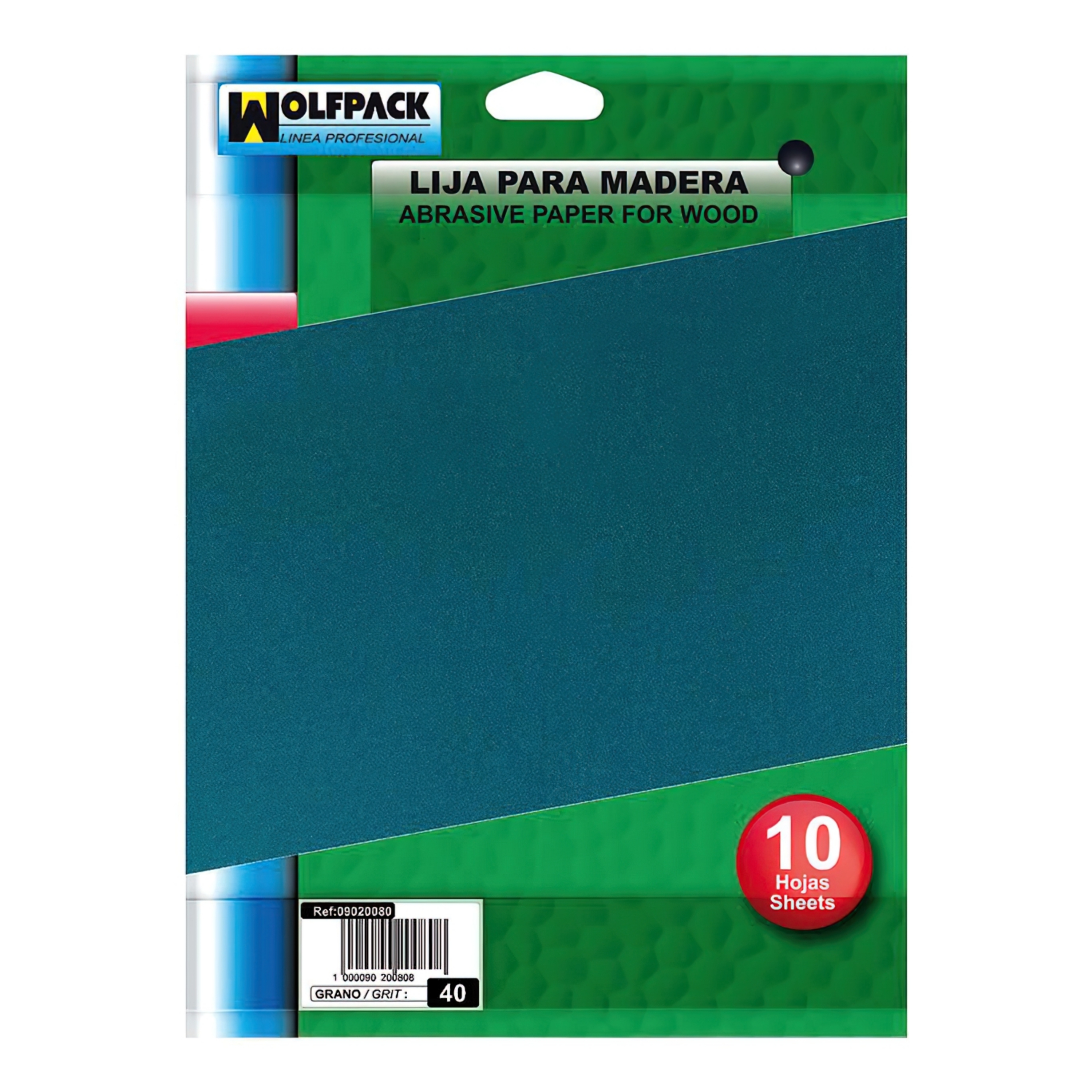 Imagen de Lija Madera Grano 120 (Pack 10 Pliegos)