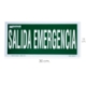 Imagen de Cartel Salida De Emergencia 15x30 cm.