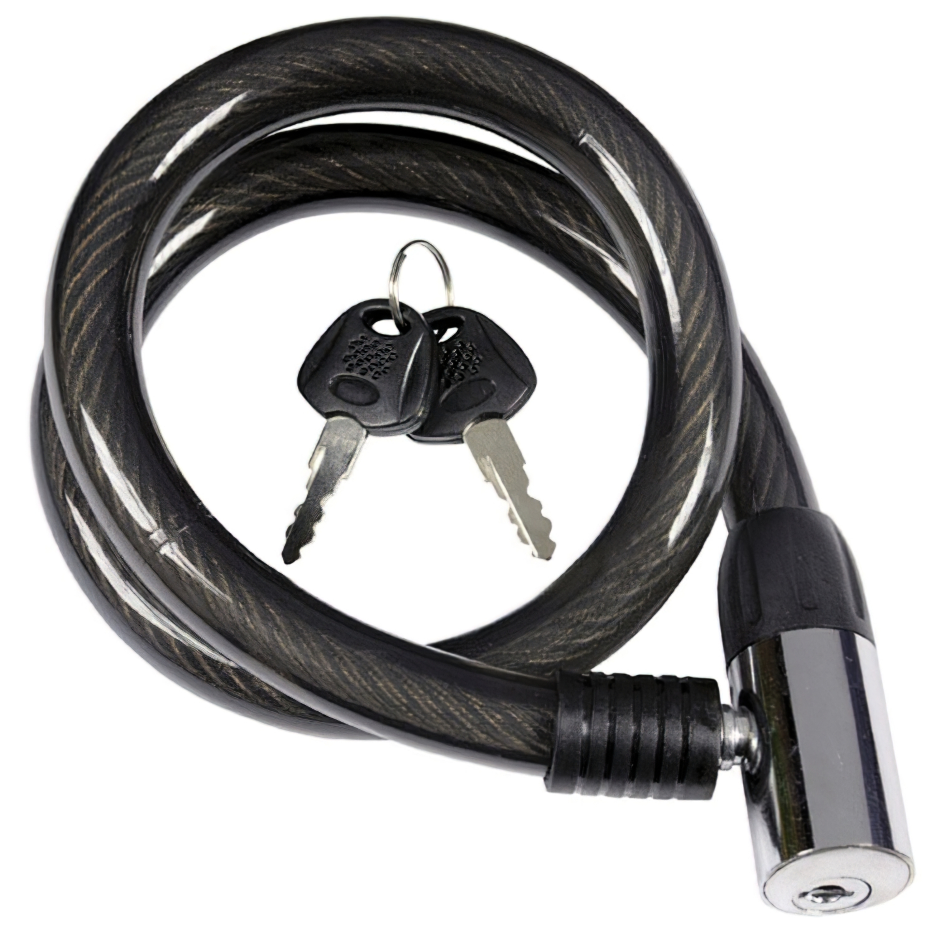 Imagen de Cable Bicicleta Con Llave 18 mm. x 80 cm. Reforzado