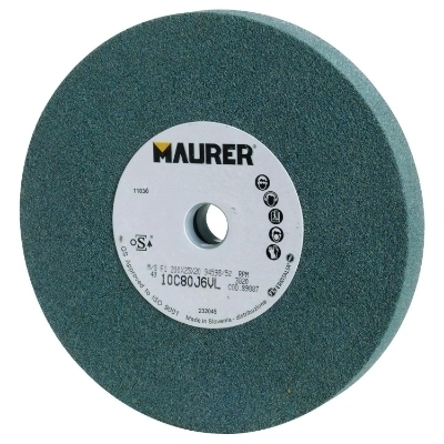 Imagen de Muela Maurer Carburo De Silicio 200x20x20 mm. Grano 80