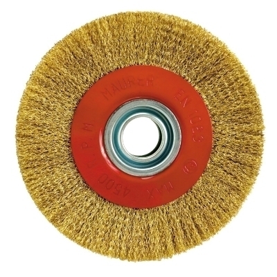 Imagen de Cepillo Acero Latonado Circular Ø 100x17 mm.