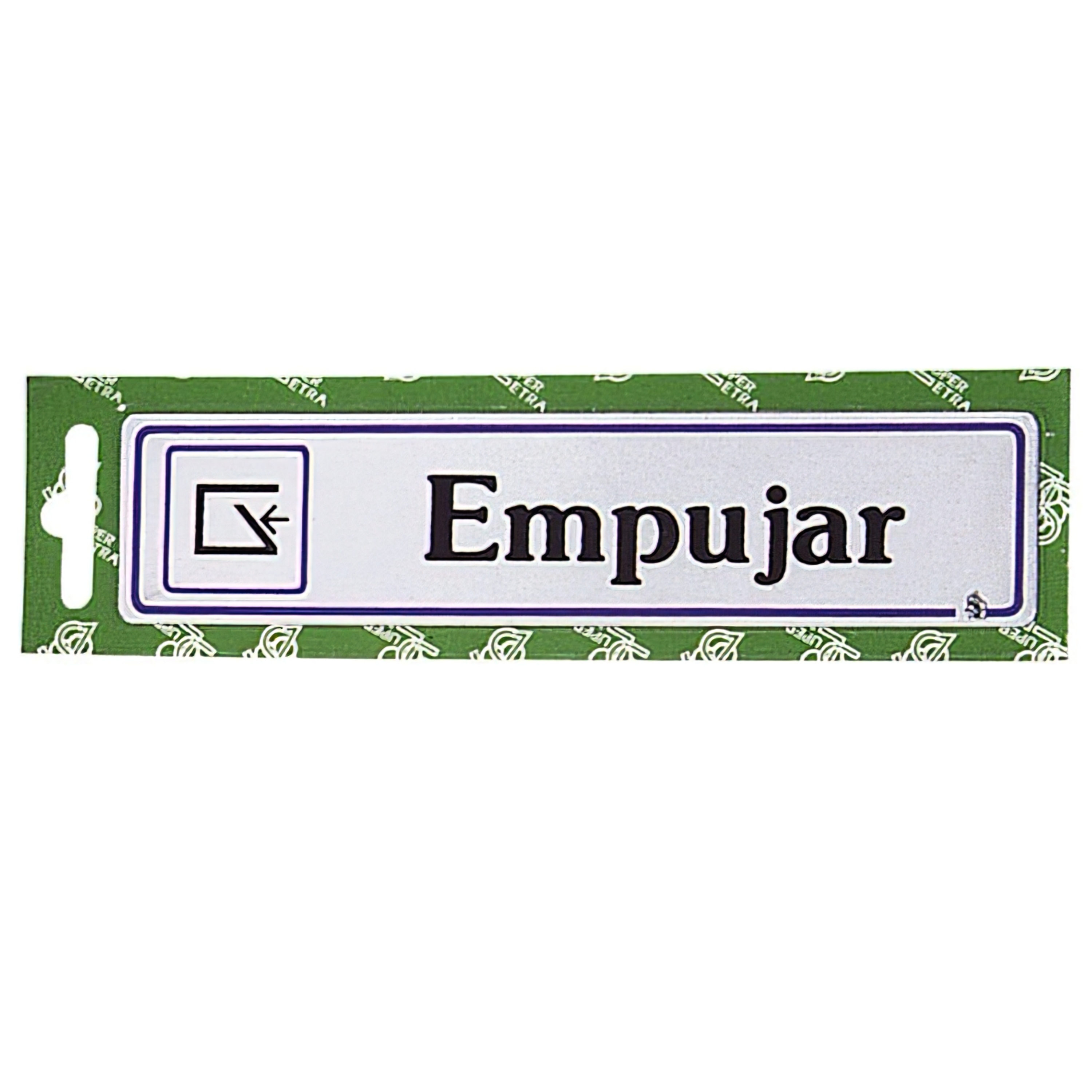 Imagen de Rotulo "Empujar"