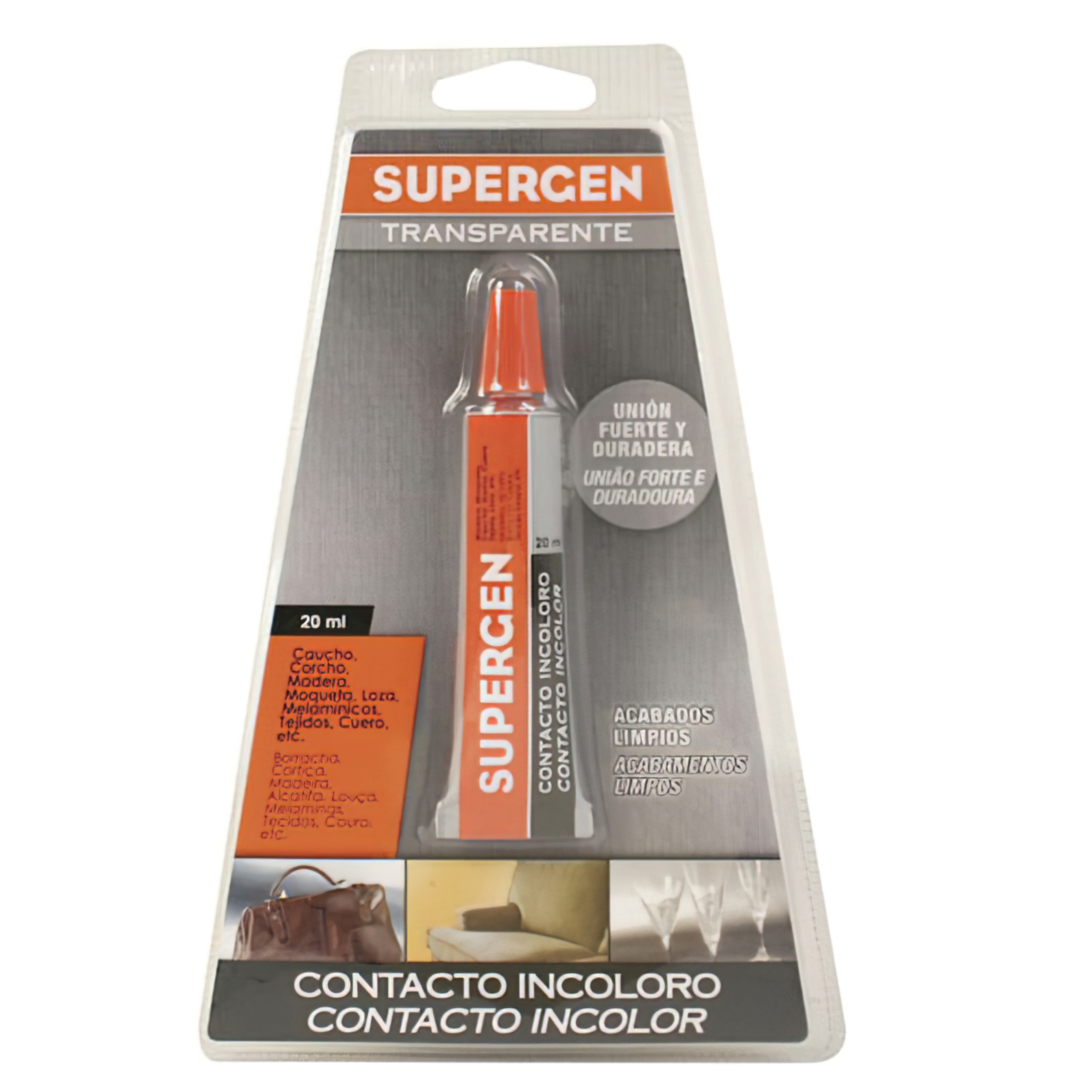 Imagen de Pegamento Supergen Incoloro   20 ml.