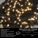 Imagen de Luces Navidad A Pilas 300 Leds Luz Calida Interior / Exterior (IP44)