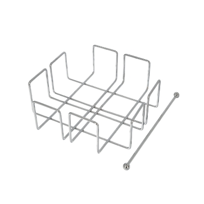 Imagen de Servilletero Mesa,  Acero Cromado Forma Cuadrada Horizontal