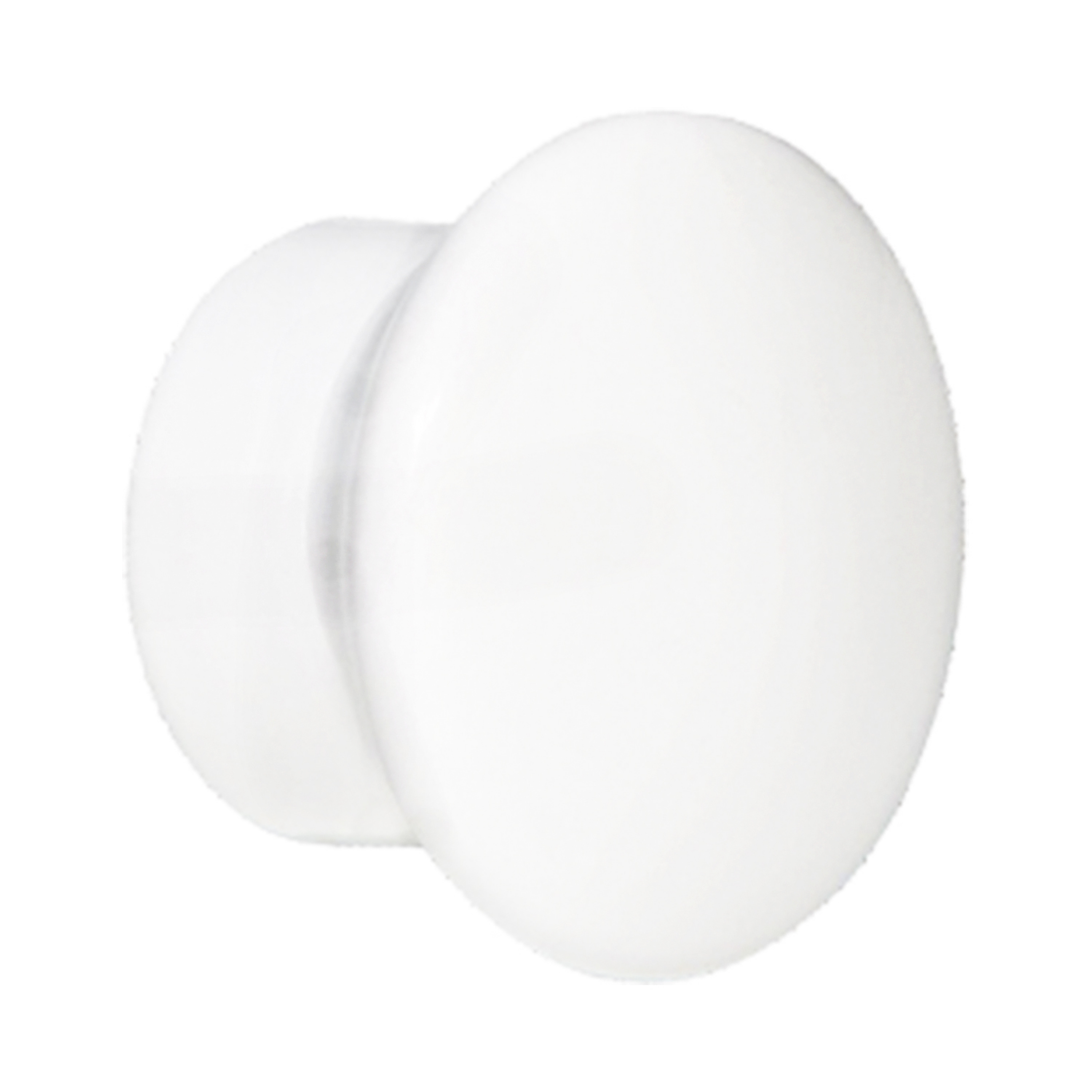 Imagen de Terminal Zirconio Para Barras Ø 20 mm. Tapon Blanco (Pack 2 unidades)